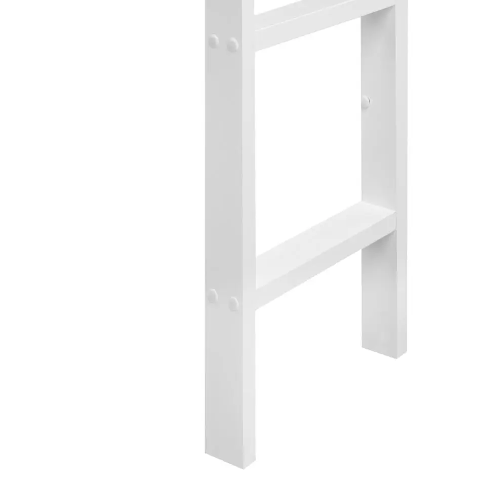 LOURY - Kinderbed - Wit - 90 x 200 cm - Dennenhout