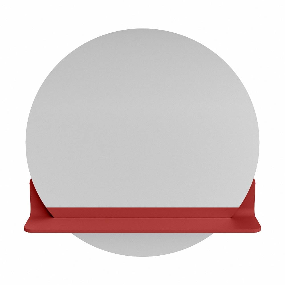 Mondiaz Spot spiegel rond Ø60cm met planchet fire