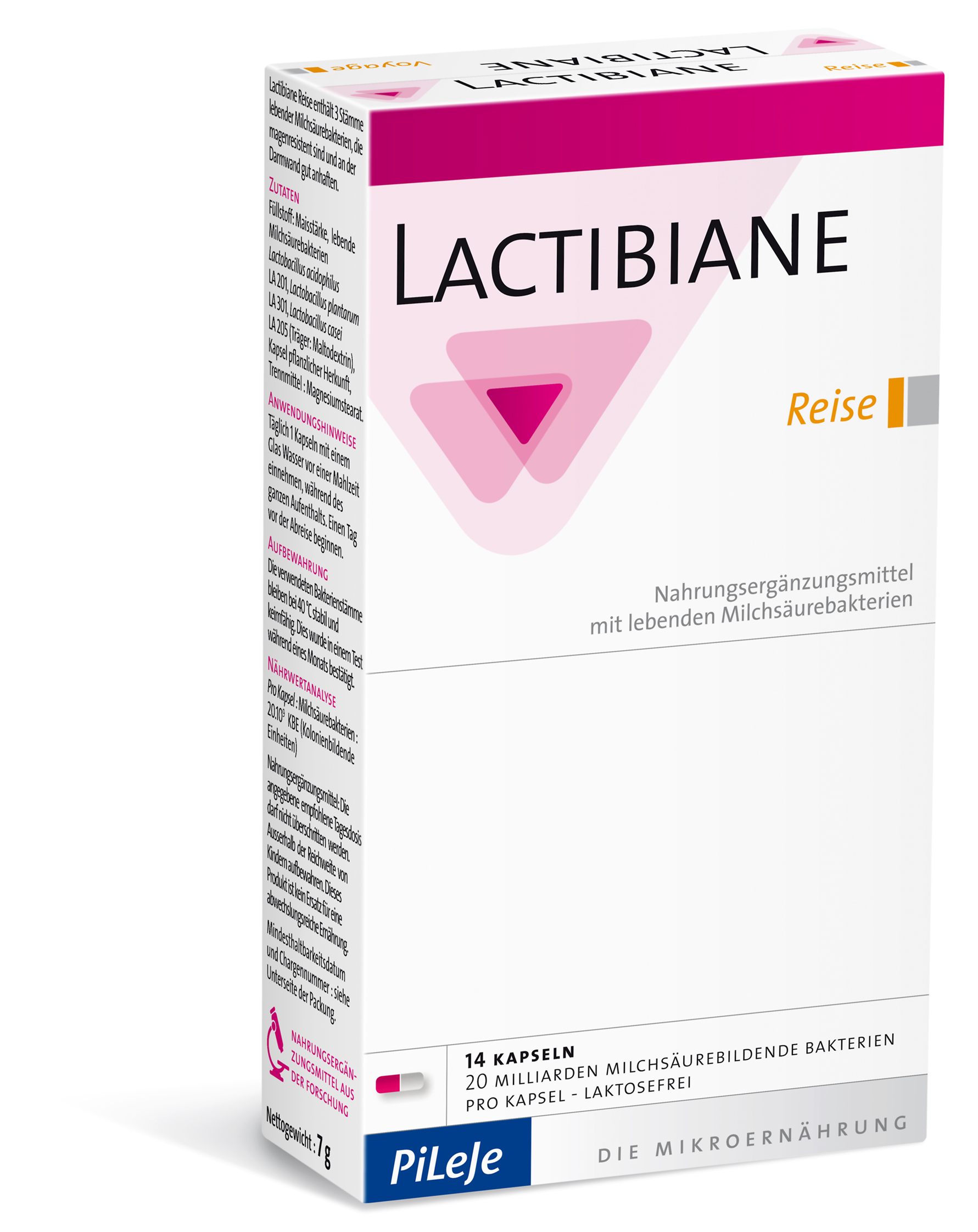 LACTIBIANE Reise 20M Kaps 14 Stk