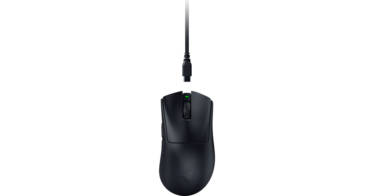 RazerDeathadder V4 Pro gaming muis  (Zwart, Tot 45.000 Dpi, 8000 Hz)