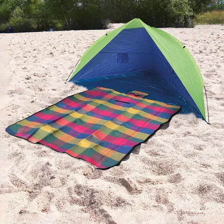 Idena 4000 Reisestrandmuschel Riva, 240 x 125 x 125 cm