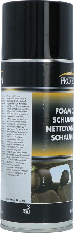 Protecton - Schuimreiniger - Voor Diverse Oppervlakken - Sneldrogend
