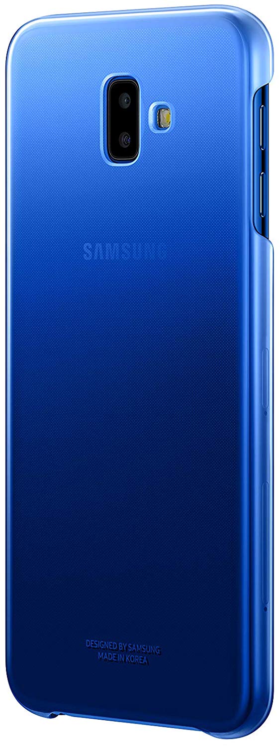 Original Samsung Galaxy J6+ - Gradation Cover EF-AJ610, Blue