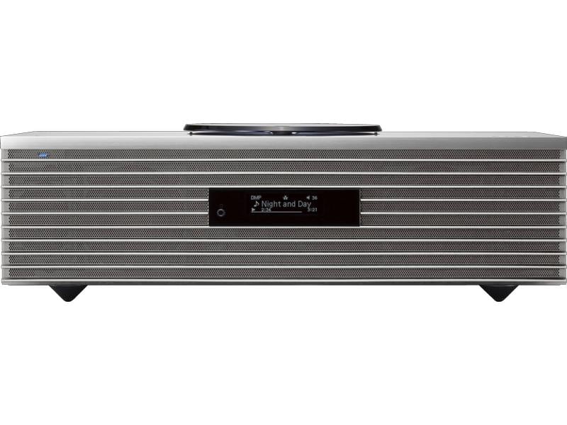 Technics Micro-HiFi Anlage SC-C65 Silber All-in-One-Musiksystem mit CD, Radio, USB-Wiedergabe, Bluetooth und integriertem Chromecast