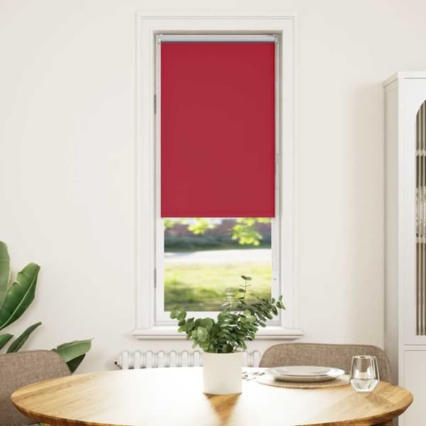 vidaXL Rullegardin lystette 40x150 cm stoff bredde 35,7 cm polyester