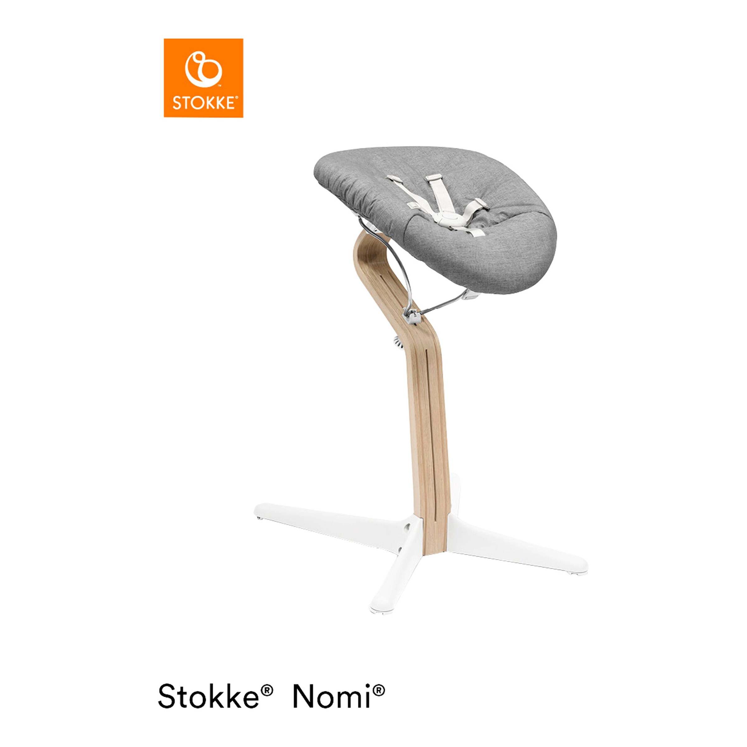 Stokke® - Nomi Newborn Set Grey / Grey Pink