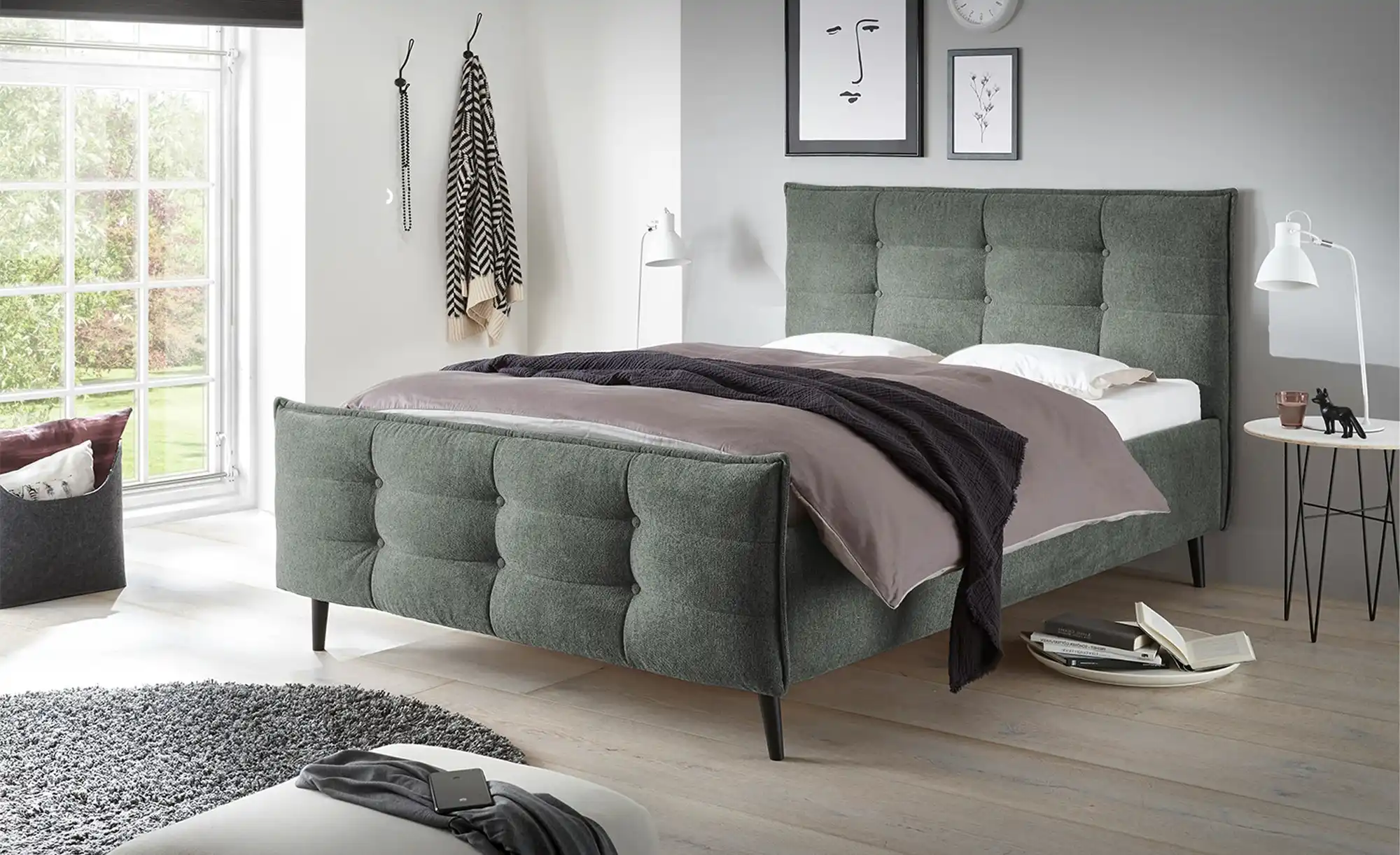 meinBett Polsterbettgestell Mariano B