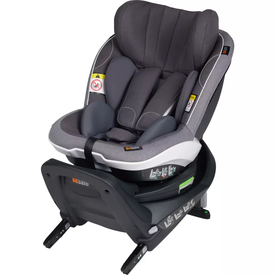 BeSafe Reboarder iZi Turn i-Size Metallic Mélange