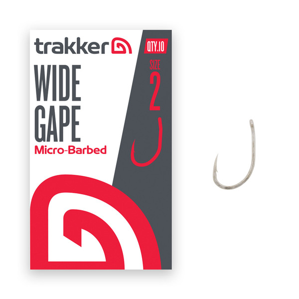 Hameçons Trakker Wide Gape Hooks Micro Barbed (10pcs)