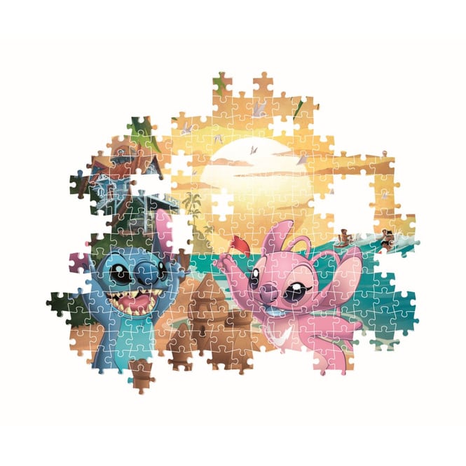 Disney Stitch & Angel - Puzzle - 500 Teile + Poster