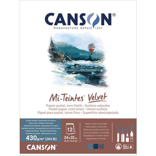 CANSON® Mi-Teintes® Velvet Pastellblock