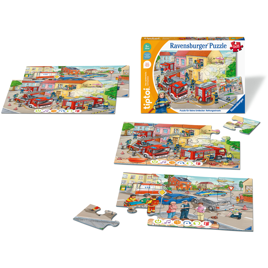 Ravensburger tiptoi® Puzzle für kleine Entdecker: Rettungseinsatz