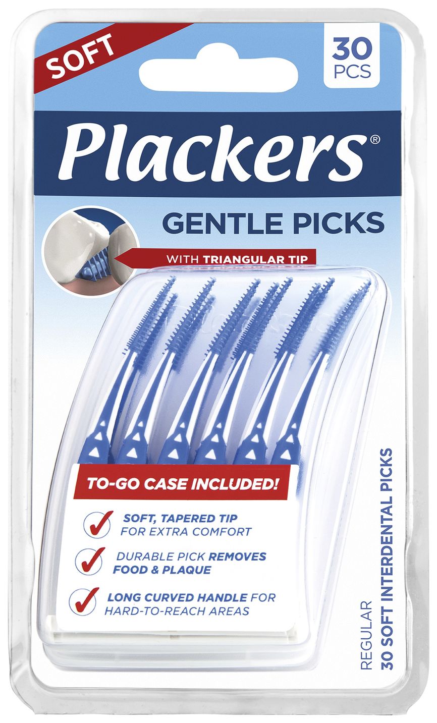 Plackers Gentle Picks tannstikker 30 stk