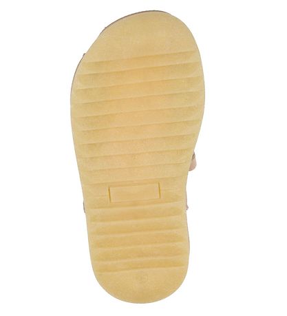 Pom Pom Sandaler - Rub Sole Scallops - Rosa