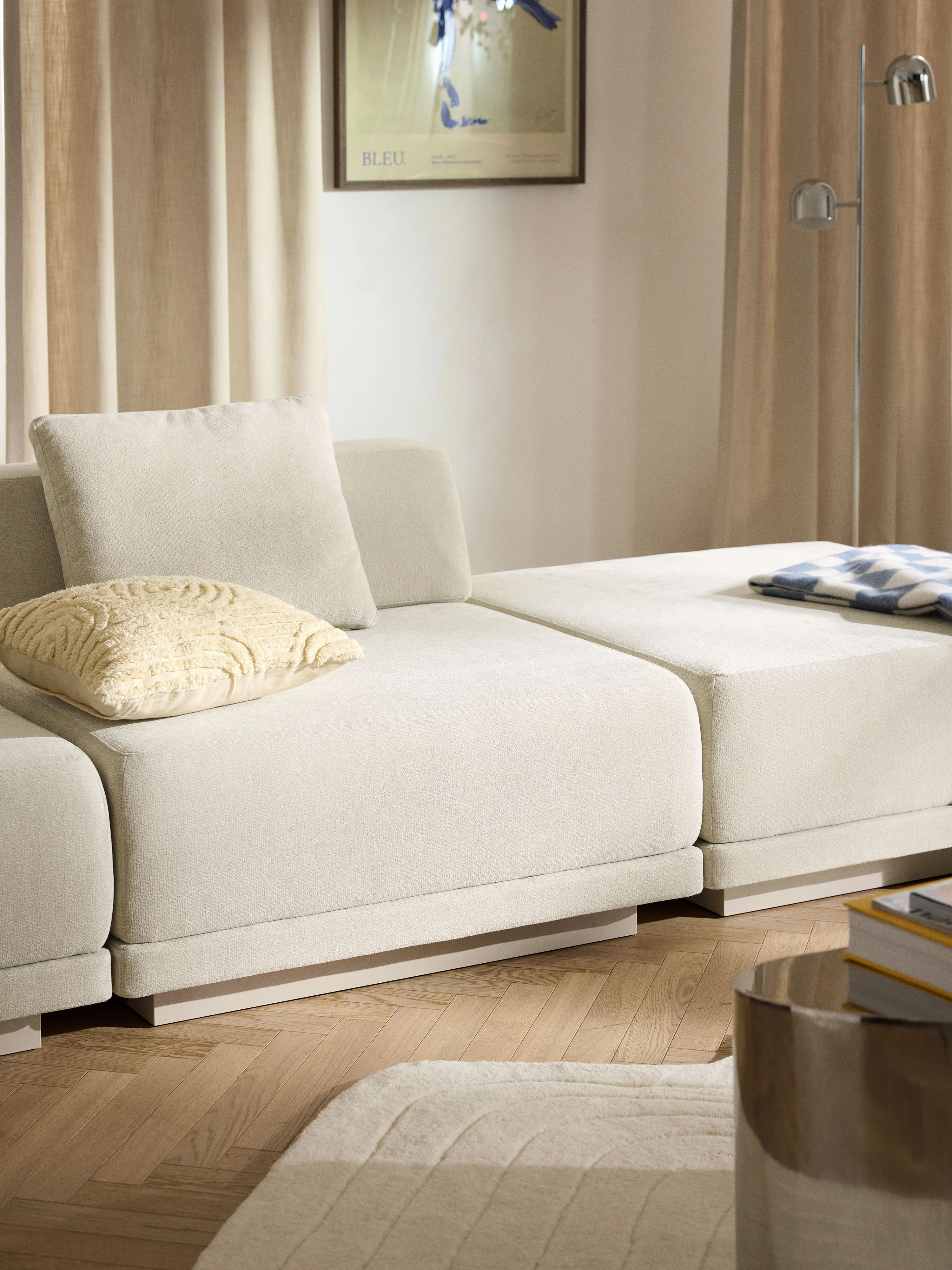 Modulaire bank Colin (4-zits) met ottoman