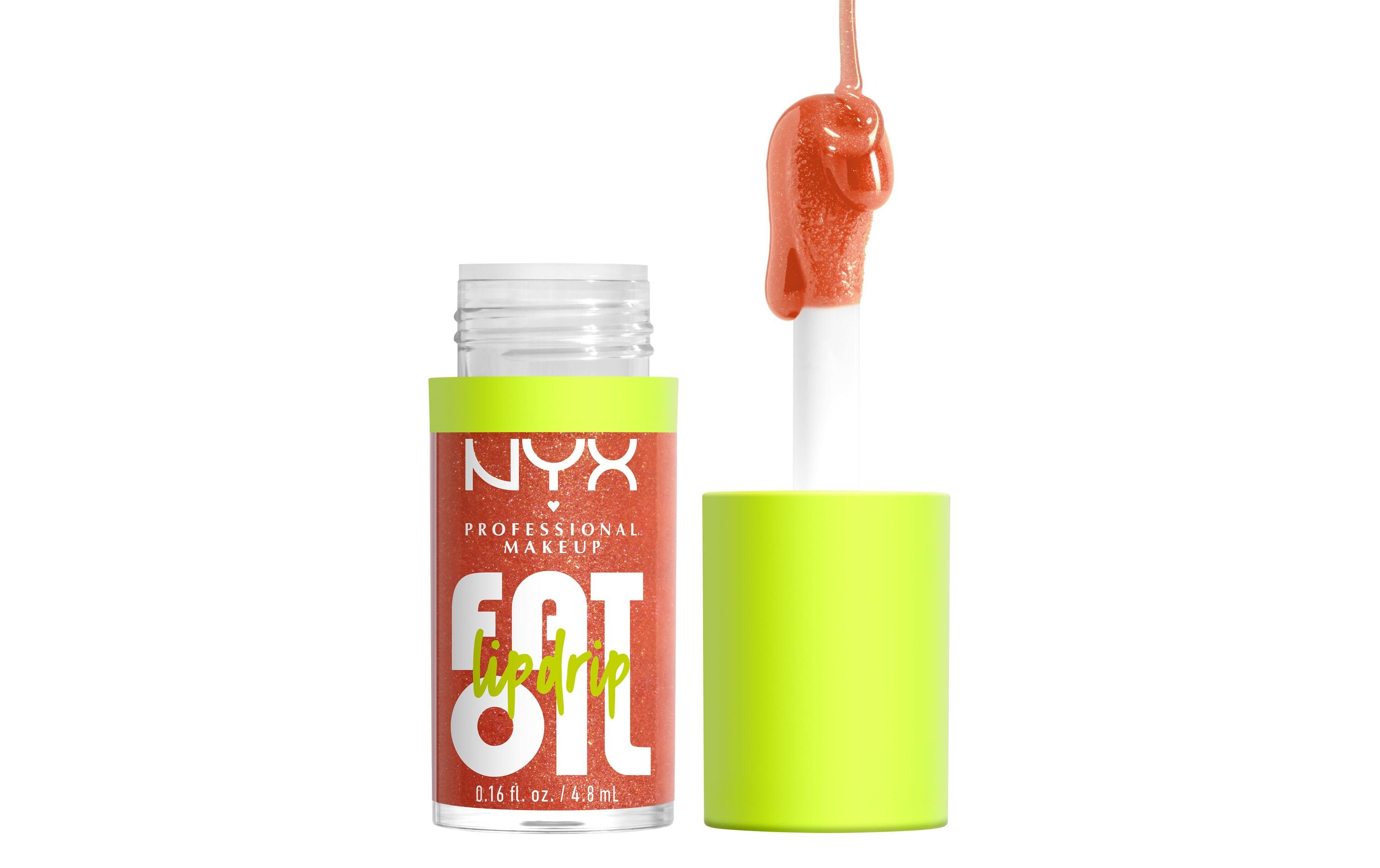 Lip Gloss Fat Oil Lip Drip 06 Follow BackLipgloss hydratisiert die Lippen 12 Stunden lang