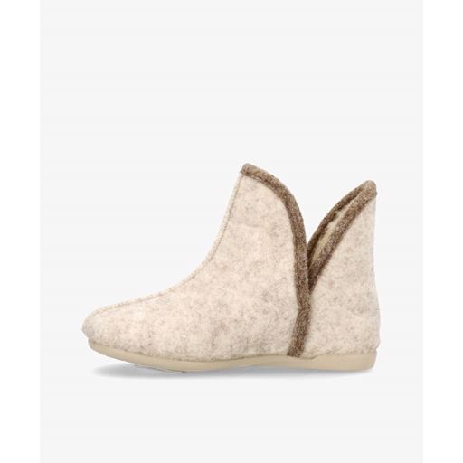 Nordstrand Ankelhøje Hjemmesko, Beige, 35