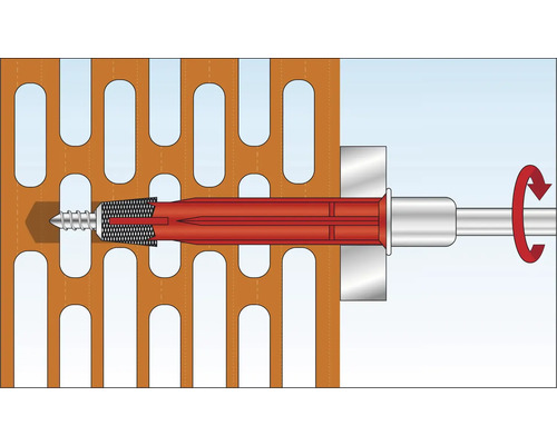 Tox Apollo KB 10/100 universele kozijnpluggen, 25 stuks
