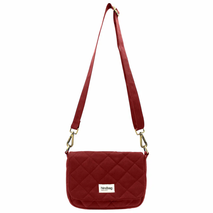 Sac à main matelassé Margault Terracotta