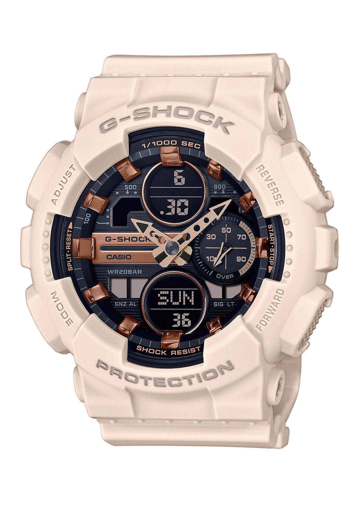 Casio G-Shock Women Outdooruhr Beige GMA-S140M-4AER