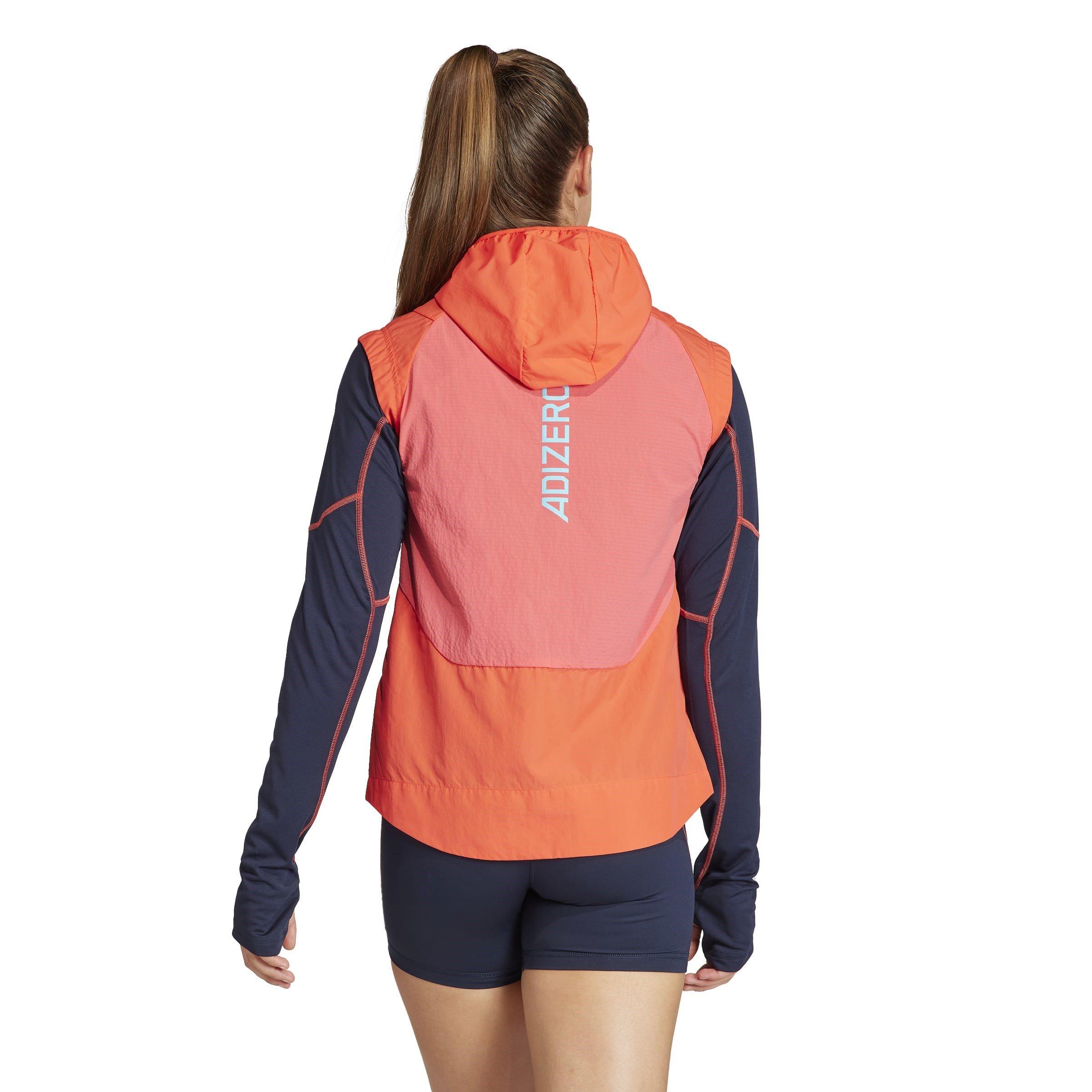 adidas Adizero Half Zip Running Vest Womens