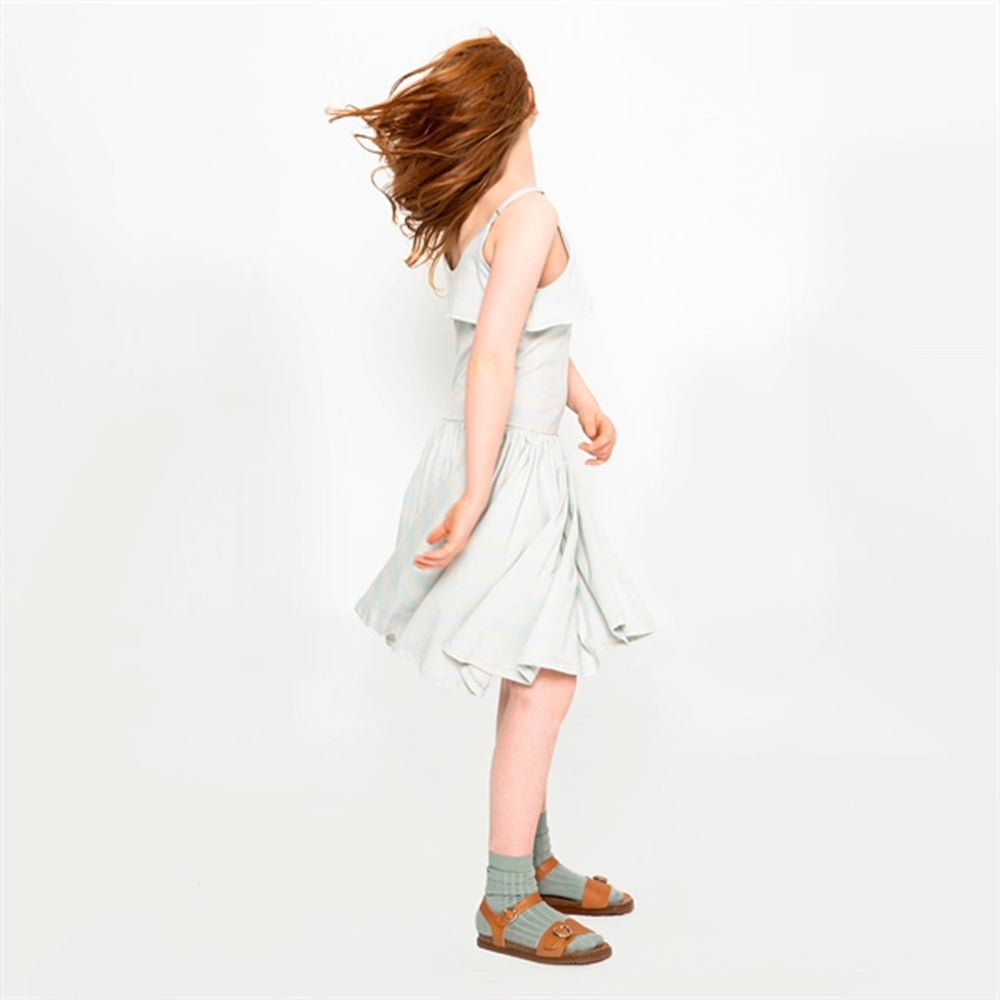 Lis Kjole Birch Cloud Stripe - Minimalisma → Luksusbaby.dk
