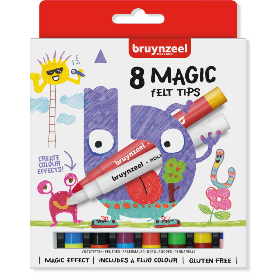 Bruynzeel magische stiften set 8-delig
