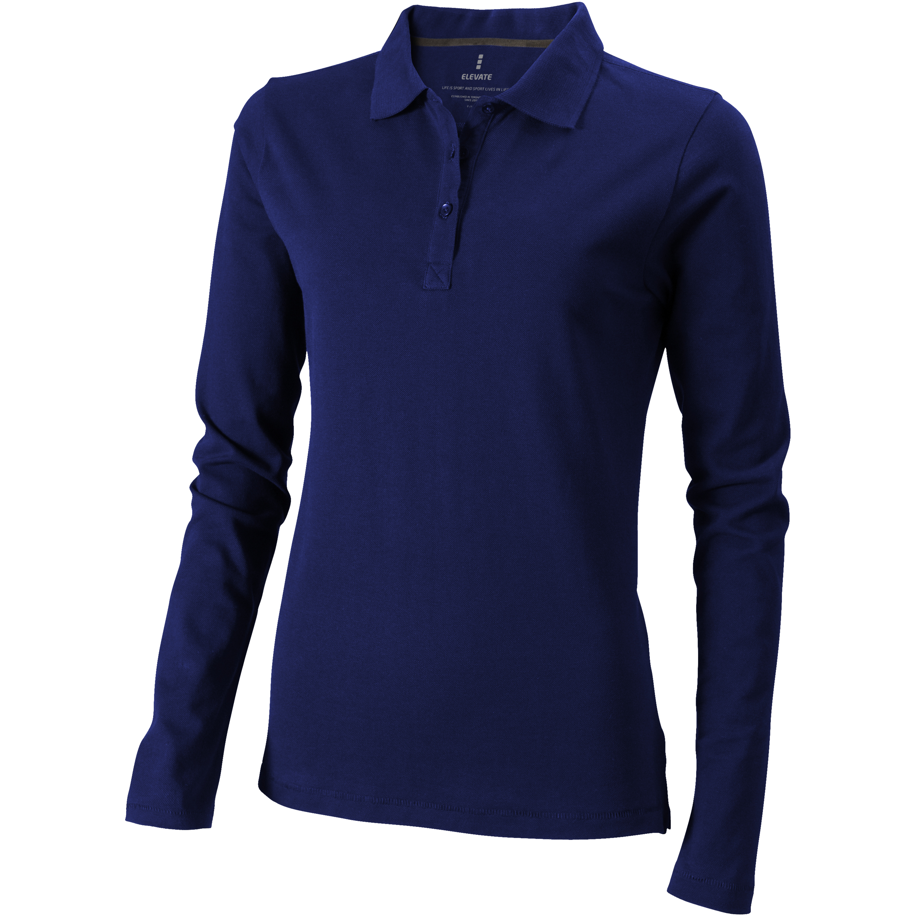 Elevate Life 38087 - Polo manches longues femme Oakville