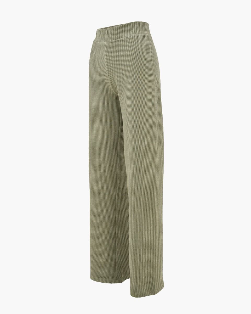 Lune Active Moon Classic Flared Pants Groen Damesbroek