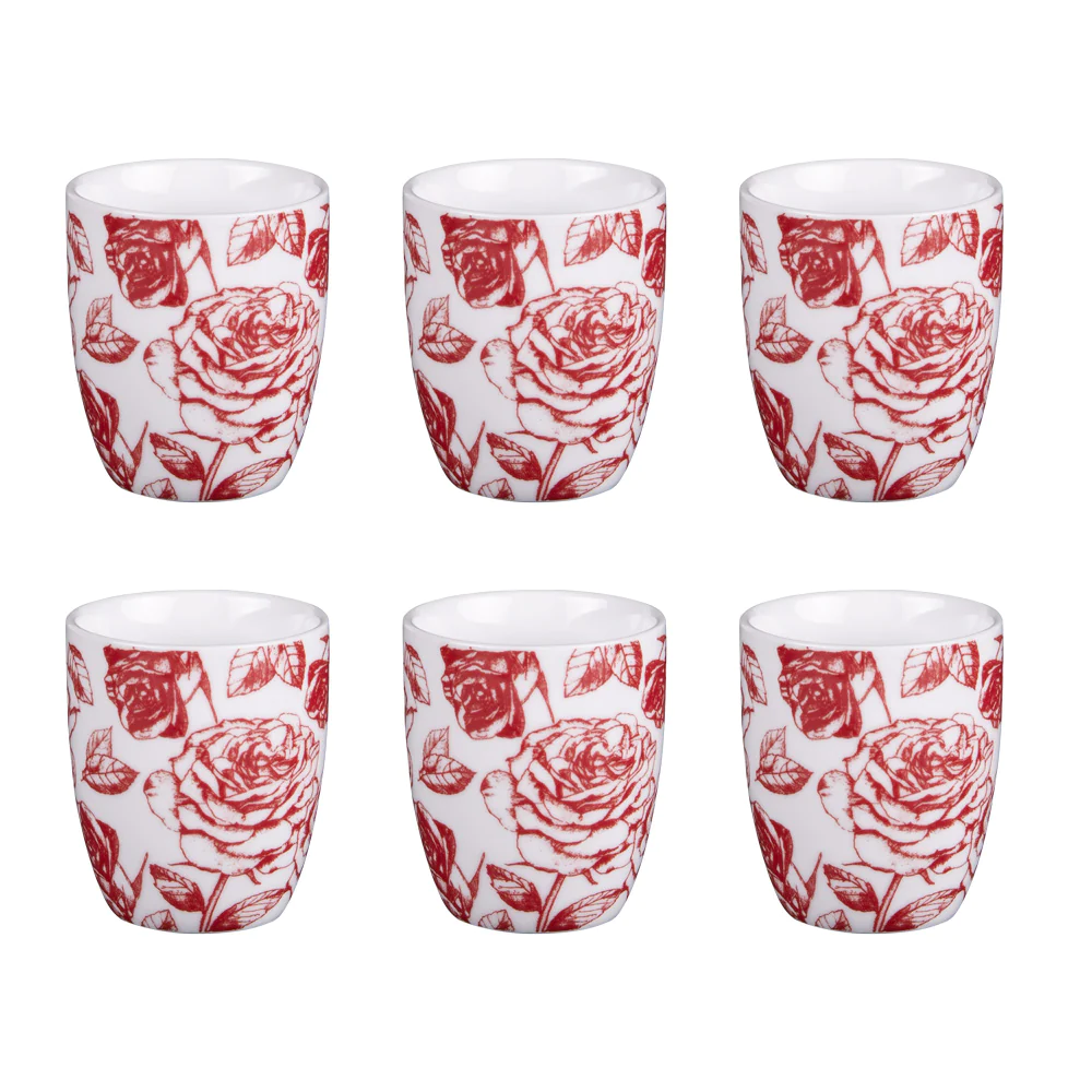 Coffret de 6 gobelets Louise 10 cl Table passion