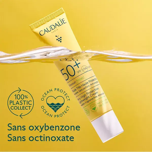 Caudalie Vinosun Ocean Protect Fluido de Alta Proteção FPS 50+ 40ml