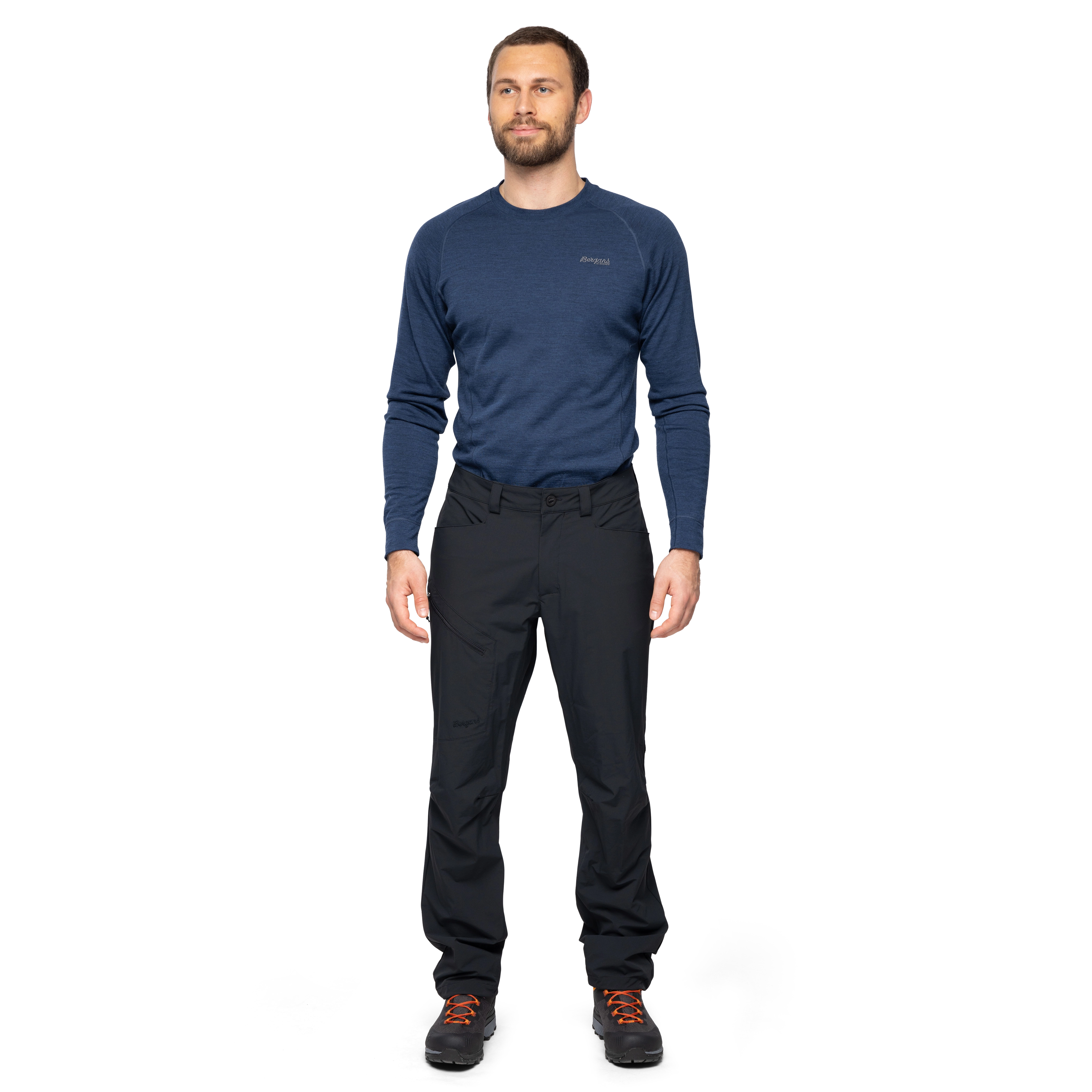 Vaagaa Light Softshell Pants Men Black