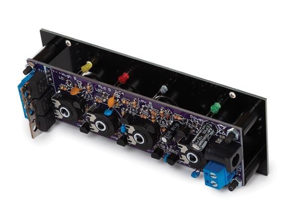 Whadda Bausatz 3-Kanal RGB LED-Lichtorgel RGB LED-Lichtorgel zum steuern von 12 V oder 24 V RGB LED-Leisten