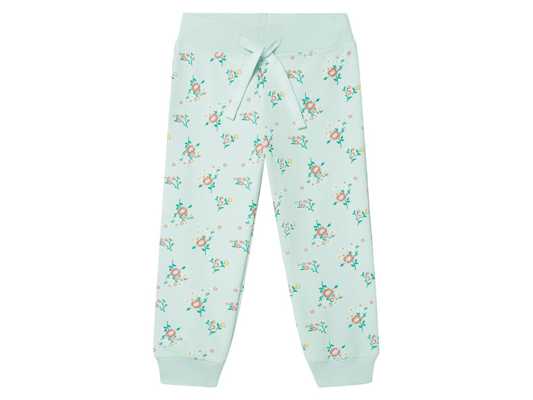 Meisjesjoggingbroek, 2 stuks, met hoog katoengehalte