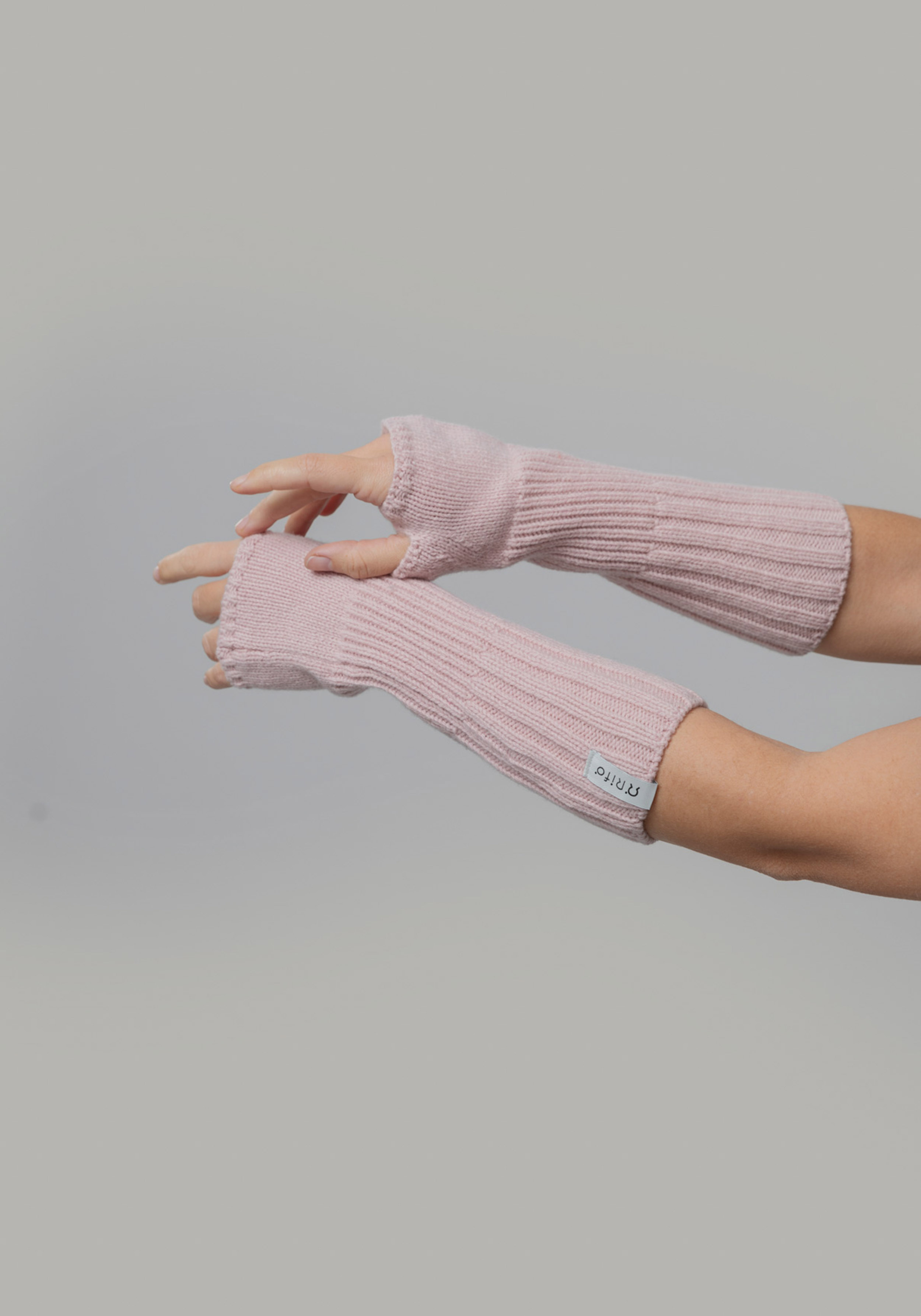 Rifo Pulswärmer Kaschmir Tamara Pink Blush