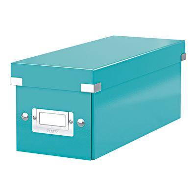 Leitz Click & Store - Boîte de rangement pour CD - bleu iceberg