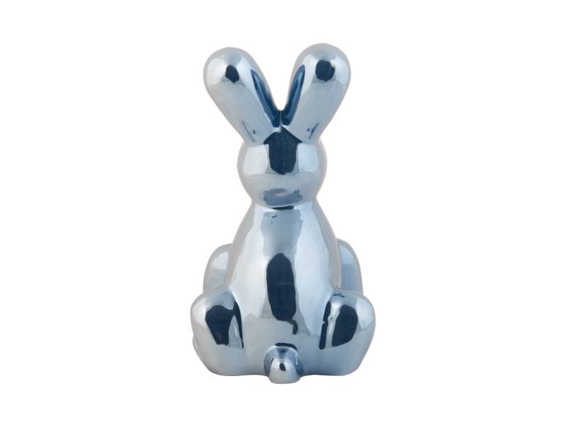 Statue Balloon Bunny Large PT4229BK Black plated