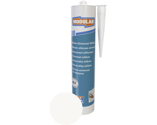 MODULAN 600 Universele Siliconen S 2 wit 300 ml