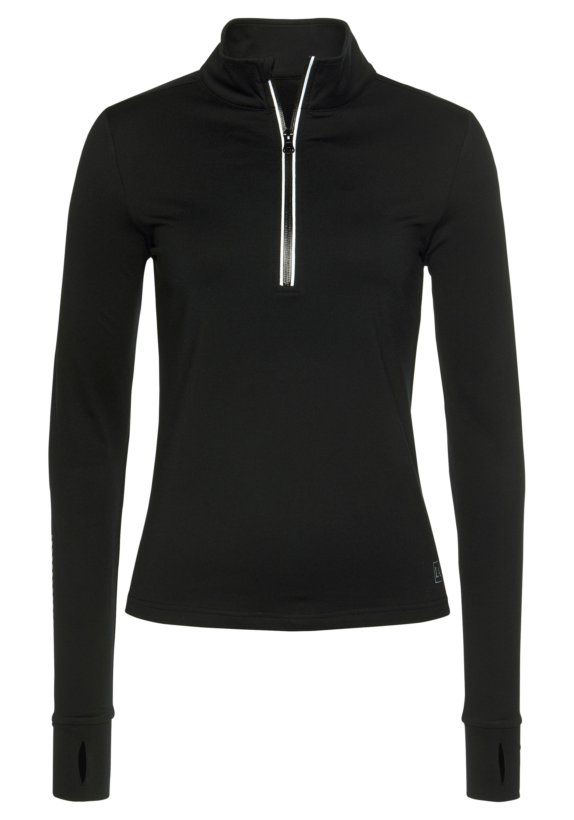 LASCANA ACTIVE Laufshirt , Thermo mit reflektierenden Details