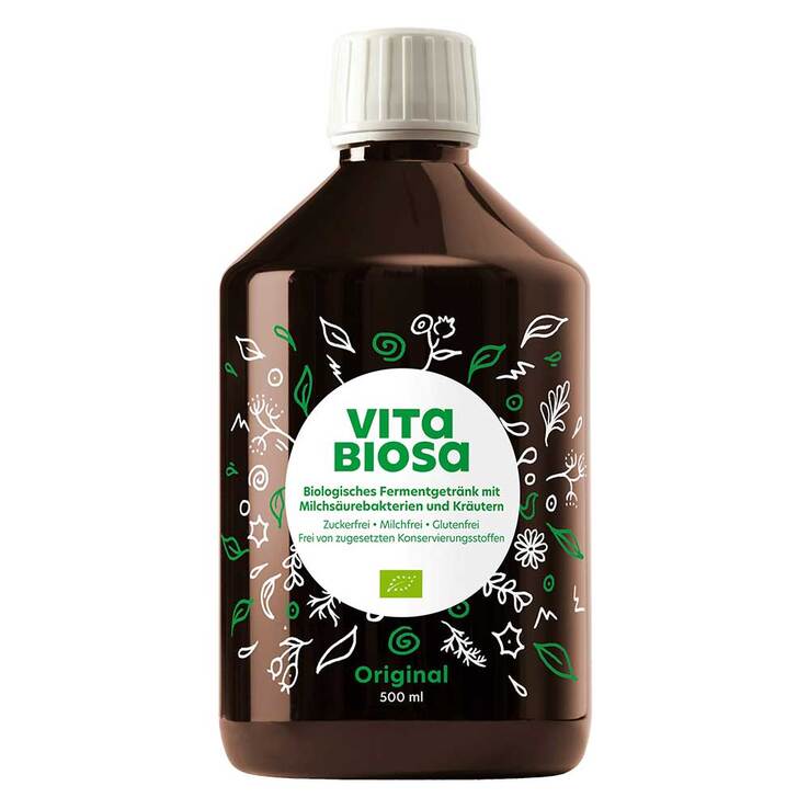 Vita Biosa Milchsäurebakterien Kulturen Saft kbA, 500 ml