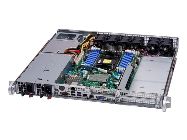 Supermicro IoT SuperServer 111E-FWTR - Server - rack-monterbar 1U - envejs - uden CPU - RAM 0 GB - SATA 2.5