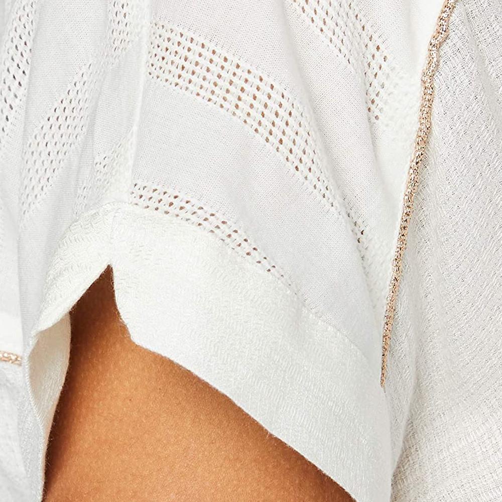 Teddy Smith Blouse Blanche Femme Teddy Smith Tami