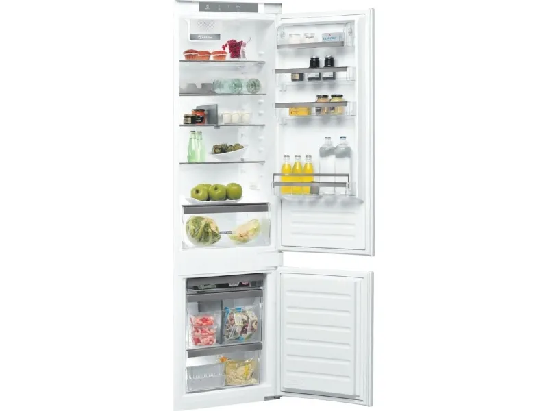 Whirlpool Everest ART 9811 SF2 - Køleskab/fryser - bund-fryser - til indbygning - niche - bredde: 56 cm - dybde: 55 cm - højde: 194 cm - 306 liter - Klasse E - hvid