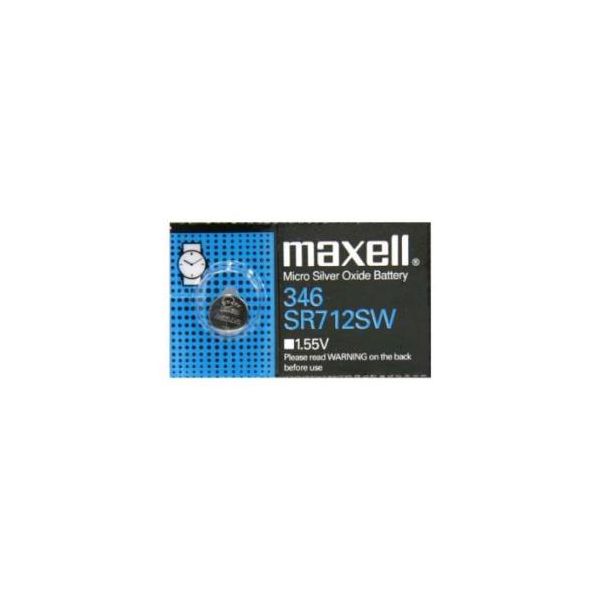 Maxell Pilha para Relógio SR712SW(346) CX10 - 18291800