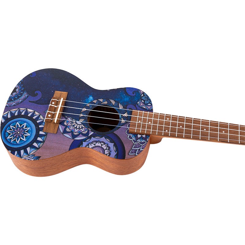 Flight Art Series AUC-33 Stardust concert ukelele met gigbag