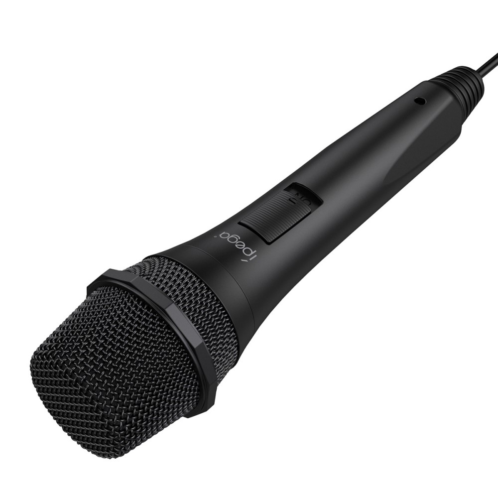 (3m) USB Karaoke Mikrofon für PC / PS5 / PS4 / Xbox One / Nintendo Switch / Wii U - Schwarz