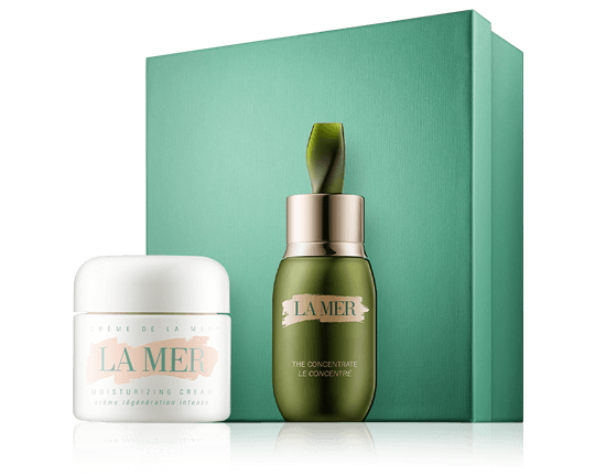 La Mer Hydraterende verzorging Set mit Moisturizing Cream & Concentrate 60ml-30ml
