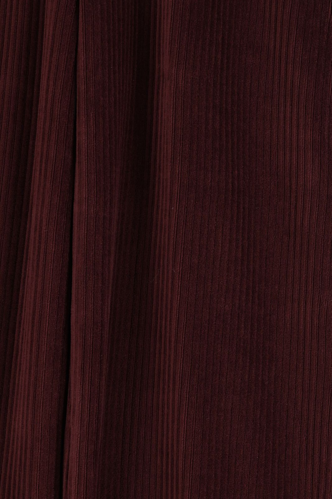 Donkerbruine velvet straight leg