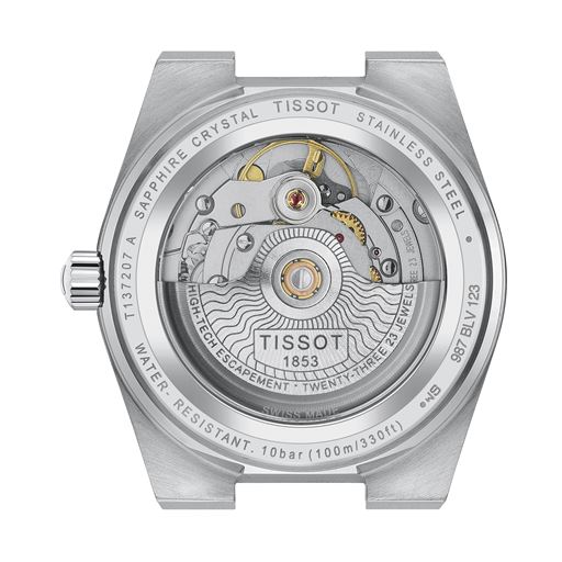 Tissot PRX Powermatic 80 T137.207.11.091.00 Dameur, Stål, 35 mm