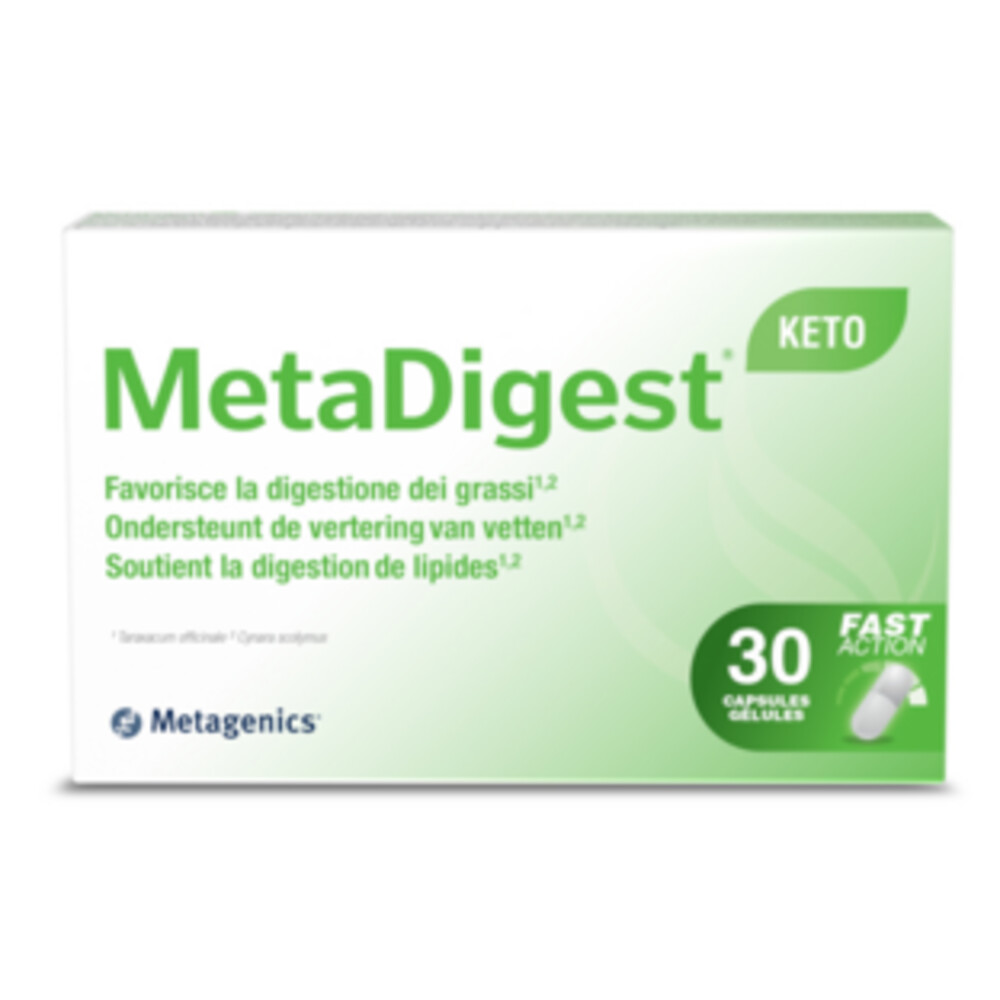 Metagenics Metadigest Keto30 capsules